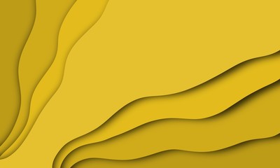 Abstract paper cut background for book cover, flyer, business advertising, vector illustration.