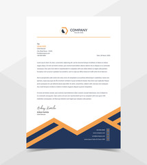 Professional And Modern Corporate Letterhead Template