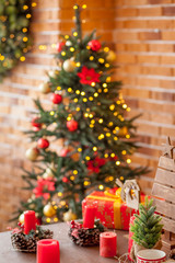 christmas candle tree celebrate taditional