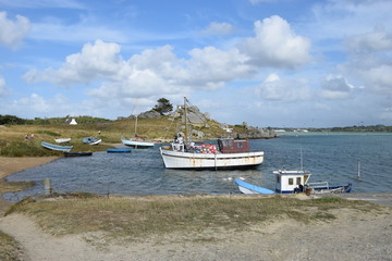 Boats in the coast