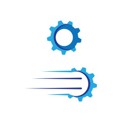 Gear Logo Template vector icon
