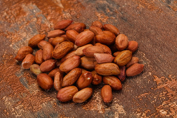 Raw peanut heap - for roast