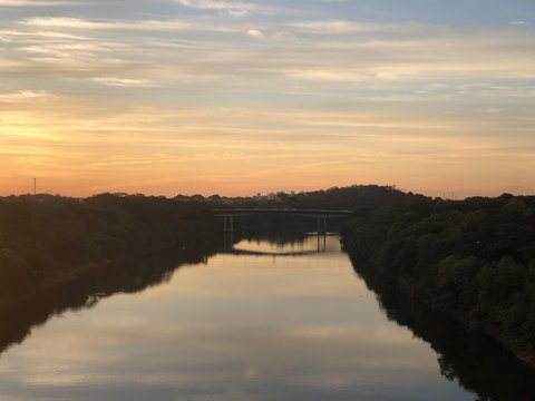 Rio Poti - Teresina - Piau&iacute; - Sunset 