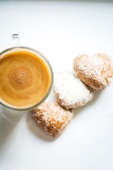 cup of tea and cookies