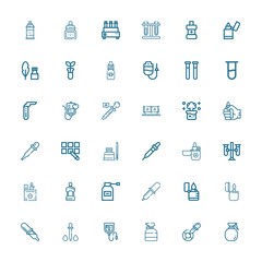 Editable 36 fluid icons for web and mobile