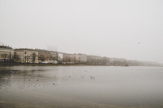 The lakes in Norrebro
