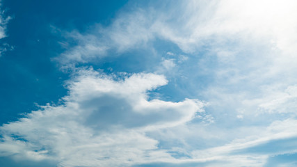 Naklejka premium 雲・空