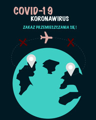 zakaz przemieszczania Koronavirus