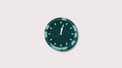 Top 3d clock icon,clock icon,White background 3d clock icon