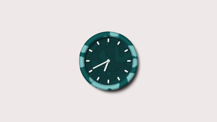 New 3d wall clock icon,Army clock icon,New army color 3d wall clock icon