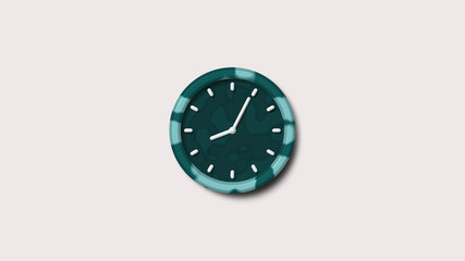New 3d wall clock icon,Army clock icon,New army color 3d wall clock icon
