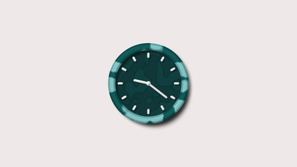 New 3d wall clock icon,Army clock icon,New army color 3d wall clock icon