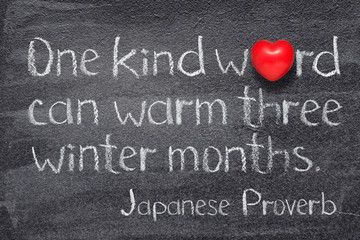 kind word JP heart