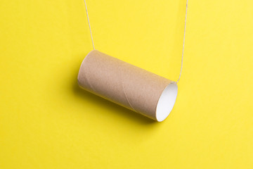 toilet paper sleeve is over