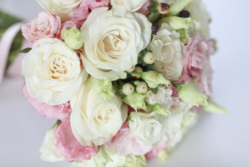 details of fresh natural wedding flowers