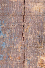 Old Weathered Cracked Brownish Wood Texture