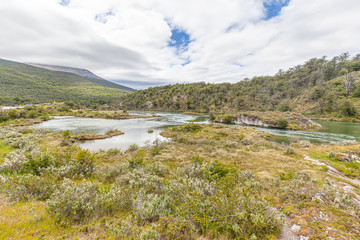 Lapataia river at "Tierra del Fuego" National Park - Ushuaia - Argentina