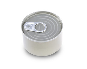Can container food isolated