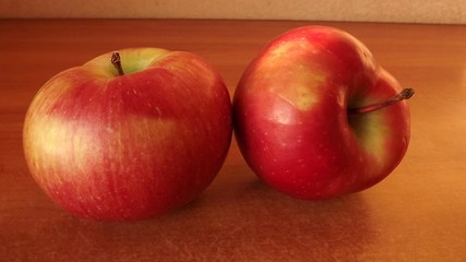 Incredibly beautiful apples.