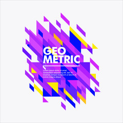 Minimalistic design, creative concept, modern diagonal abstract background. Geometric element. vector-stock illustration