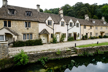 Fototapeta na wymiar House in English small village - Castle Combe
