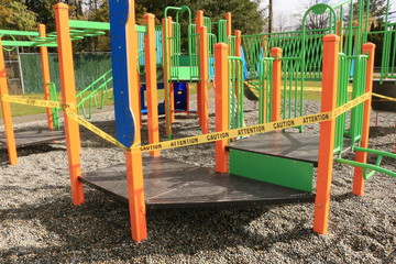 Fototapeta premium Closed Playground