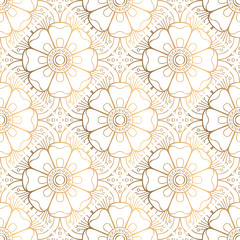 luxury ornamental mandala design background