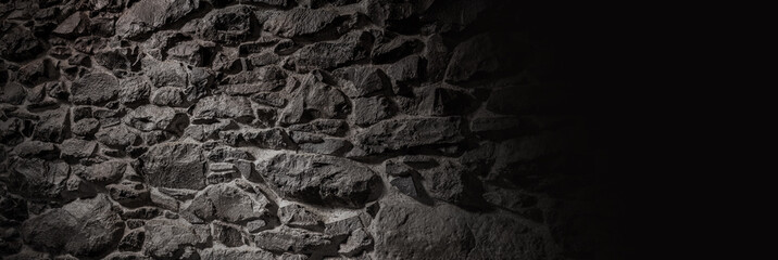 Texture of a stone wall.