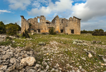 Early christian church at Cambazli, Turkey