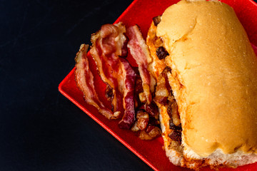 Cachorro Quente com Bacon