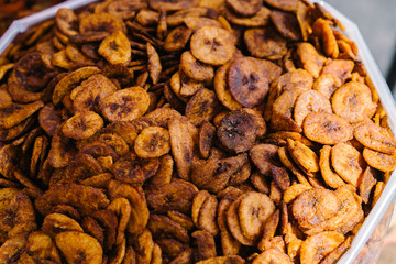 Dried Sliced Bananas © Tatiana