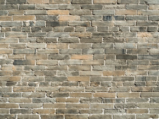 old gray brick wall texture background