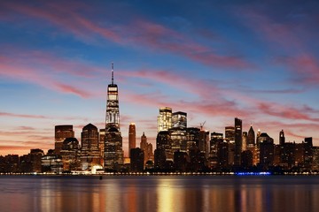 Obraz premium New York City skyline
