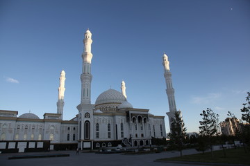Astana, Kazakhstan. View of the Cathedral mosque