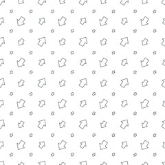 Arrows seamless pattern