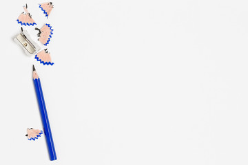 sharpener and pencil