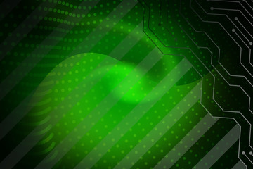 abstract, blue, pattern, texture, green, light, illustration, design, wallpaper, backdrop, graphic, disco, halftone, digital, technology, black, dark, art, dots, circles, color, glowing, led, party