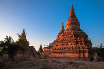 Fototapeta premium Bagan Archaeological Zone, Bagan, Myanmar