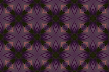 seamless pattern with flowers