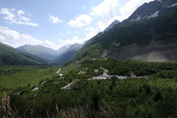 Mountains of Russian Caucasus