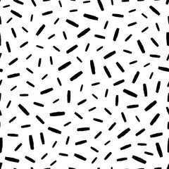 Seamless Pattern with hand drawn scribble smears