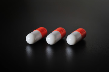 Tablets, capsules, pharmaceuticals antibiotics from coronovirus covin-19