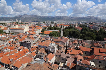 Fototapeta na wymiar Croatia views and city of Split