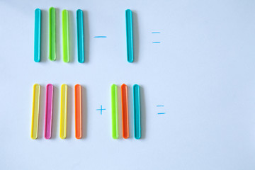 children learning ant home