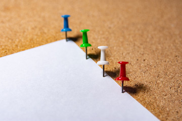 push pins for cork board, notifications, remembering, and posts
