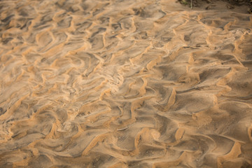 Patterns on Beach Sands at Conil, Spain