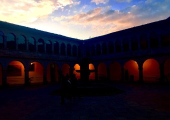 atardecer