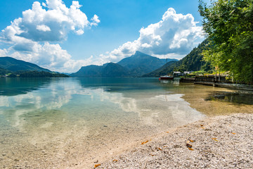 Obraz premium The beautiful Mondsee