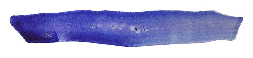 Fototapeta premium blue watercolor stain brush stroke brush strokes texture