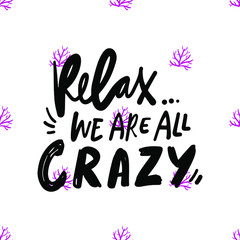  Hand lettering illustration. Modern design bacground